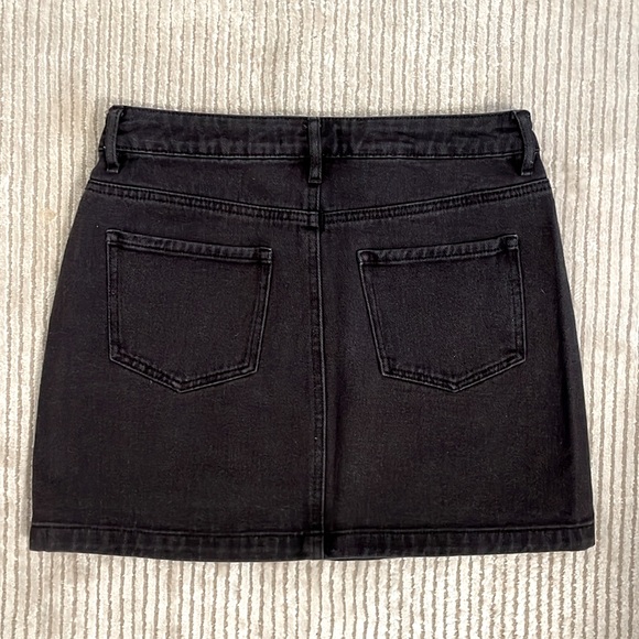 PacSun Kendall & Kylie Jean Mini Skirt in Black - Size: 26 - Picture 2 of 6